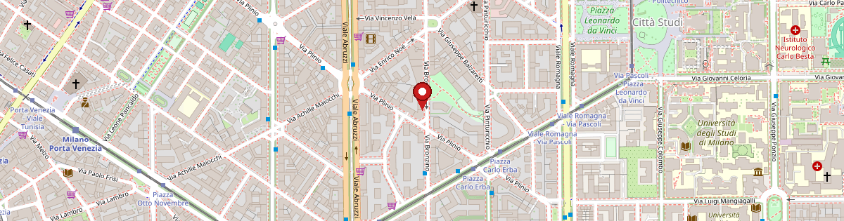 Mappa: Via Bronzino 9, 20133 Milano (MI)